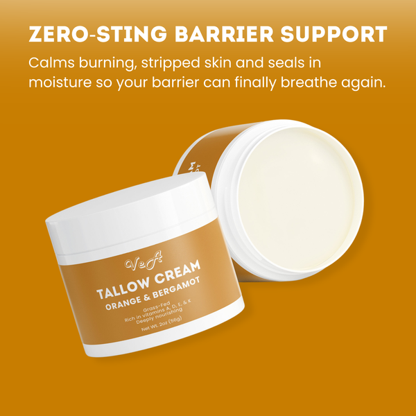 VEA Tallow Cream Orange & Bergamot (56g)